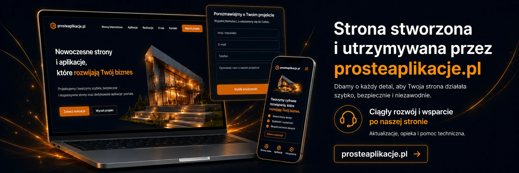 Proste Aplikacje — strony i aplikacje dla firm
